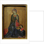Virgin Annunciate, right hand panel of diptych, 1340-44 by Simone Martini