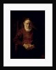 An Old Man in Red by Rembrandt Harmensz. van Rijn