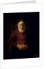 An Old Man in Red by Rembrandt Harmensz. van Rijn