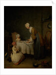 Grace Before the Meal, 1744 by Jean-Baptiste Simeon Chardin