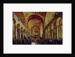 The Presentation of the New Doge to the People in the Basilica of San. Marco by Gabriele Bella