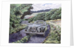 Jaguar XK150 Cruising by Clive Metcalfe