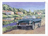MGB by a French Canal by Clive Metcalfe
