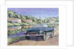 MGB by a French Canal by Clive Metcalfe