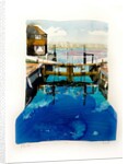Lock gates & Mill by Michael Frith