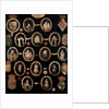 Genealogical chart tracing the Tudor roots of Mary Stuart, Queen of Scots and her son James VI of Scotland and I of England c.1603 by English School