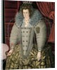 Portrait thought to be of Queen Elizabeth I hanging in the Great Hall by English School