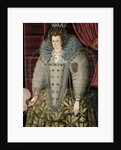 Portrait thought to be of Queen Elizabeth I hanging in the Great Hall by English School