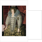 Portrait thought to be of Queen Elizabeth I hanging in the Great Hall by English School