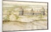 View of Nonsuch Palace in Surrey, 1567-8 by Joris Hoefnagel