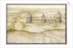 View of Nonsuch Palace in Surrey, 1567-8 by Joris Hoefnagel