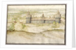 View of Nonsuch Palace in Surrey, 1567-8 by Joris Hoefnagel