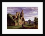 Gight Castle, 1851 by James Giles