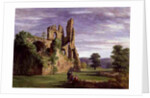 Gight Castle, 1851 by James Giles