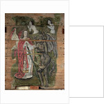 Saint Michael and the Devil by English School