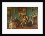 The Dutton Family in the Drawing Room of Sherborne Park, Gloucestershire, c.1774 by Johann Zoffany