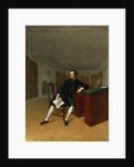 Sir Roger Newdigate in the Library at Arbury by Arthur Devis