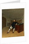 Sir Roger Newdigate in the Library at Arbury by Arthur Devis