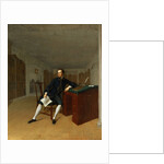 Sir Roger Newdigate in the Library at Arbury by Arthur Devis