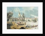 Harbour at Weymouth, Dorset, 1805 by John Thomas Serres