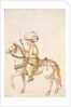 Turkish Horseman by Albrecht Dürer or Duerer