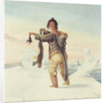An Esquimaux of the Savage Islands, 1821 by Captain George Francis Lyon