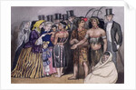 Meeting the Zulus in London, 1853 by Jemima Blackburn