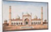 Jummah Musjeed, Delhi, c.1840 by Mazar or Mazhar Ali Khan