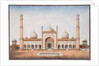 Jummah Musjeed, Delhi, c.1840 by Mazar or Mazhar Ali Khan