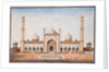 Jummah Musjeed, Delhi, c.1840 by Mazar or Mazhar Ali Khan
