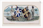 Rutlandshire Regiment, North America 1759, New Zealand 1845, c.1850 by English School