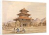 Temple of Devi, Patan, Nepal, 1850s by Dr. Henry Ambrose Oldfield