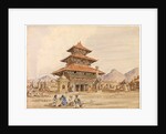 Temple of Devi, Patan, Nepal, 1850s by Dr. Henry Ambrose Oldfield