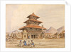 Temple of Devi, Patan, Nepal, 1850s by Dr. Henry Ambrose Oldfield