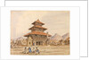 Temple of Devi, Patan, Nepal, 1850s by Dr. Henry Ambrose Oldfield
