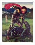 St. George and the Dragon, 1868 by Edward Coley Burne-Jones