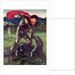 St. George and the Dragon, 1868 by Edward Coley Burne-Jones
