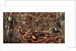 The Prince Enters the Briar Wood by Edward Coley Burne-Jones