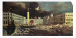 An Imaginary View of San Marco from the Bacino on Ascension Day by Francois de Nome