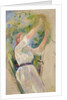 Girl gathering cherries, 1891 by Berthe Morisot