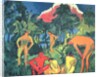 Nudes in the Sun, Moritzburg by Ernst Ludwig Kirchner