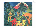Nudes in the Sun, Moritzburg by Ernst Ludwig Kirchner