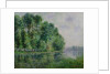 Landscape by the sea by Gustave Loiseau
