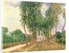 Banks of the Loing, near Moret by Alfred Sisley