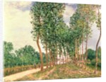 Banks of the Loing, near Moret by Alfred Sisley