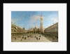 Piazza San Marco looking towards the Basilica di San Marco by Canaletto