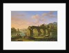 The Ponte Rotto in Rome by Jacob de Heusch