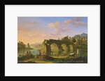 The Ponte Rotto in Rome by Jacob de Heusch