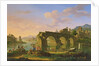The Ponte Rotto in Rome by Jacob de Heusch