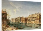 Venice, Grand Canal and the Fondaco dei Turchi by Michele Marieschi